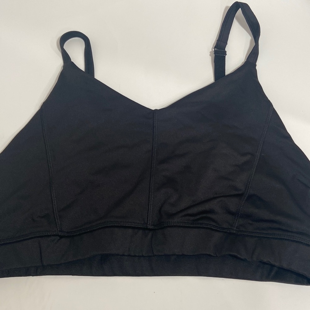 Athletic works black sports bra XXL 20 wire free